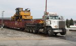 CN Hi-Rail Truck #170460 with Brandt OTM Tracker Crane
